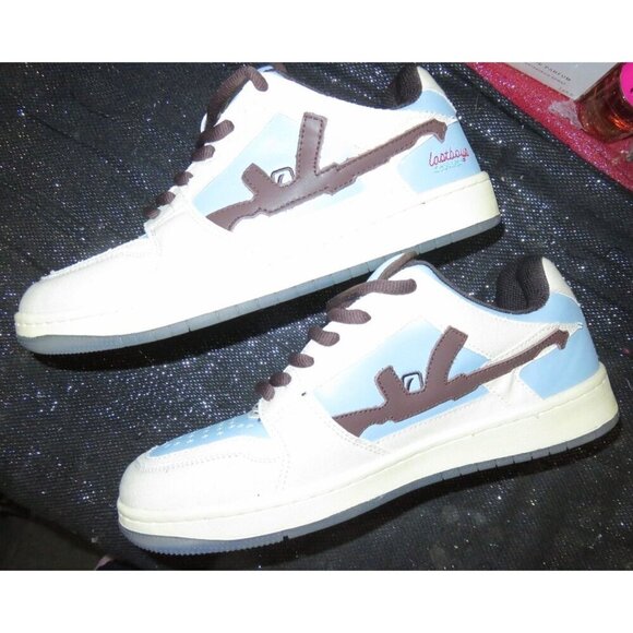 Lost Boys Dunks Tony Lows V3 Low Top Leather Trainers size 10.5 Limited Edition - Picture 6 of 12